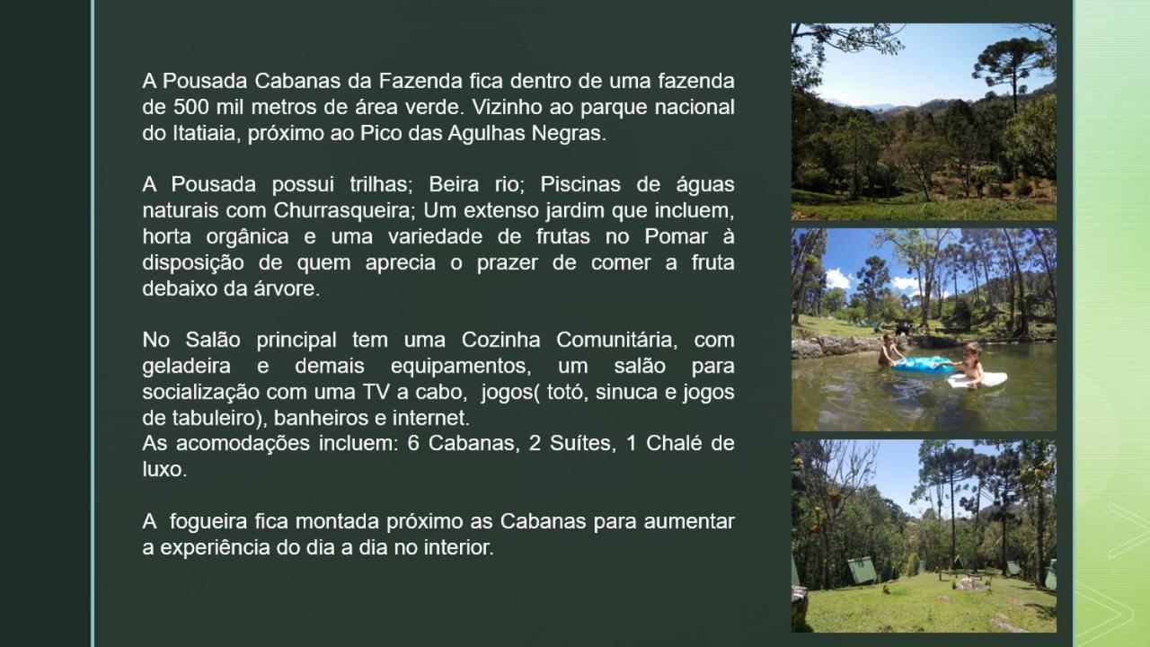 Cabanas da Fazenda Visconde de Mauá Exterior foto
